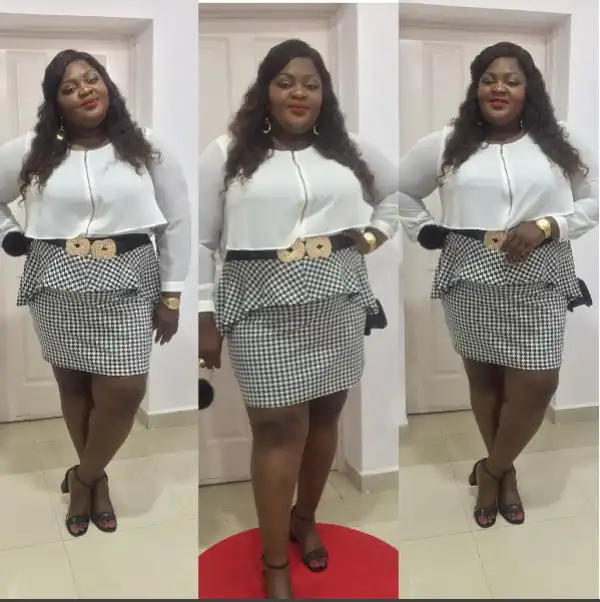 Actress Eniola Badmus shows off legs in new photos